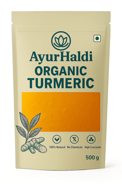 Organic Turmeric Powder 1kg – Pure, Farm-Fresh & Best Price AYURHALDI