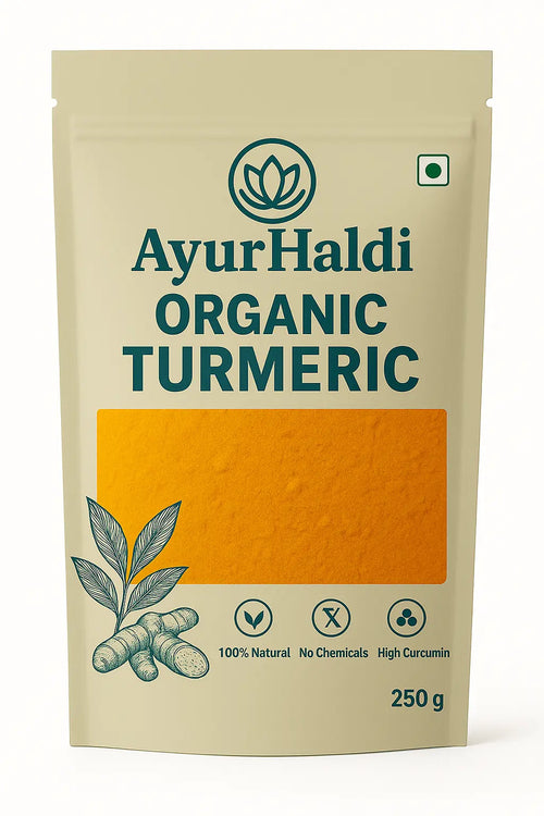 AyurHaldi Organic Turmeric Powder – 250g AYURHALDI