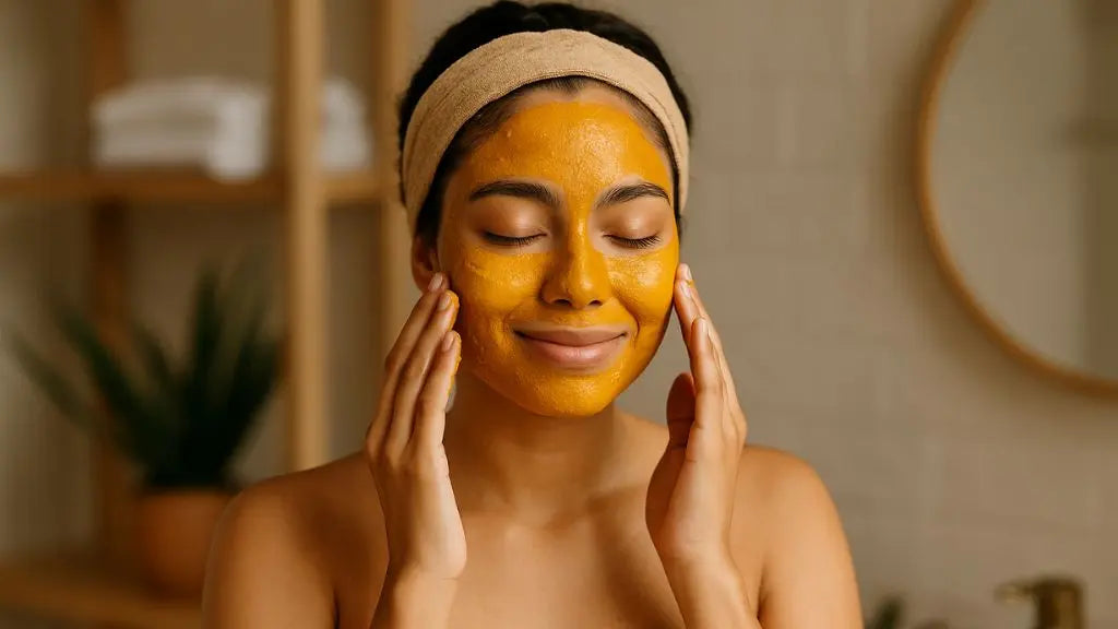 Organic Turmeric Powder for Face – 100% Pure Glow Booster AYURHALDI